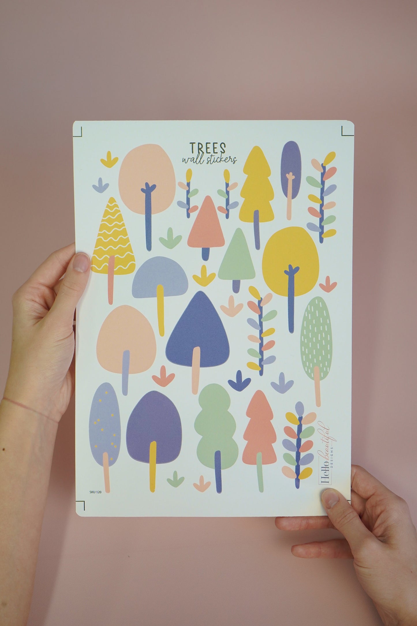 Tree Wall Stickers Woodland Wall Stickers Playroom Decor