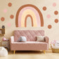Boho Rainbow Wall Sticker Rainbow Decor Pastel Rainbow Decal