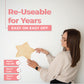 Large Blue Plane Hight Chart Wall Sticker Children's Measuring Sticker Wall Growth Chart Sticker Height Chart For Babies Large Decal