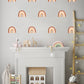 Boho Rainbow Wall Decal Rainbow Nursery Wall Decor Baby Room Wall Sticker