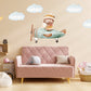 AirPlane Wall Decal Nursery Wall Sticker  Sky Sticker Bear Wall Decal Nursery Wall Decal