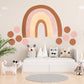 Boho Rainbow Wall Sticker Rainbow Nursery Wall Sticker