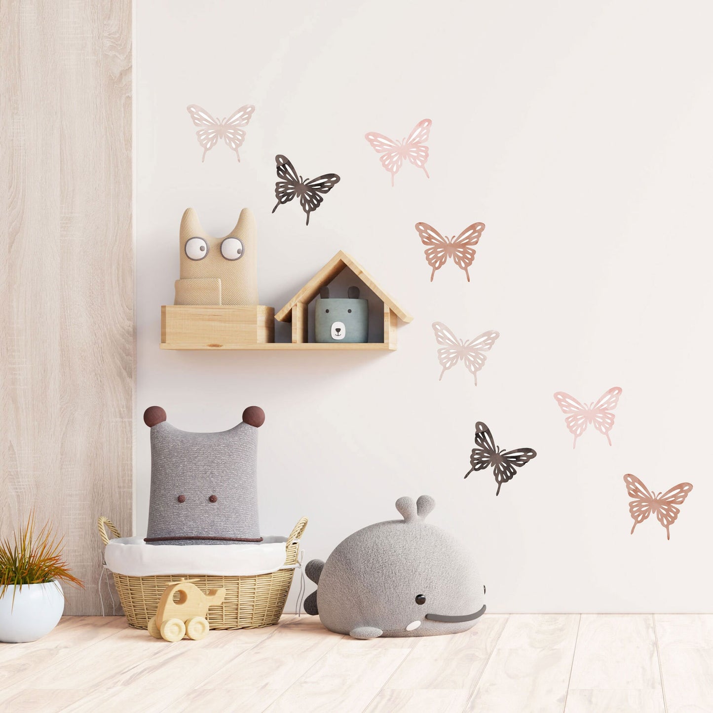 Butterfly Wall Sticker Nursery Wall Decal Butterfly Nursery Wall