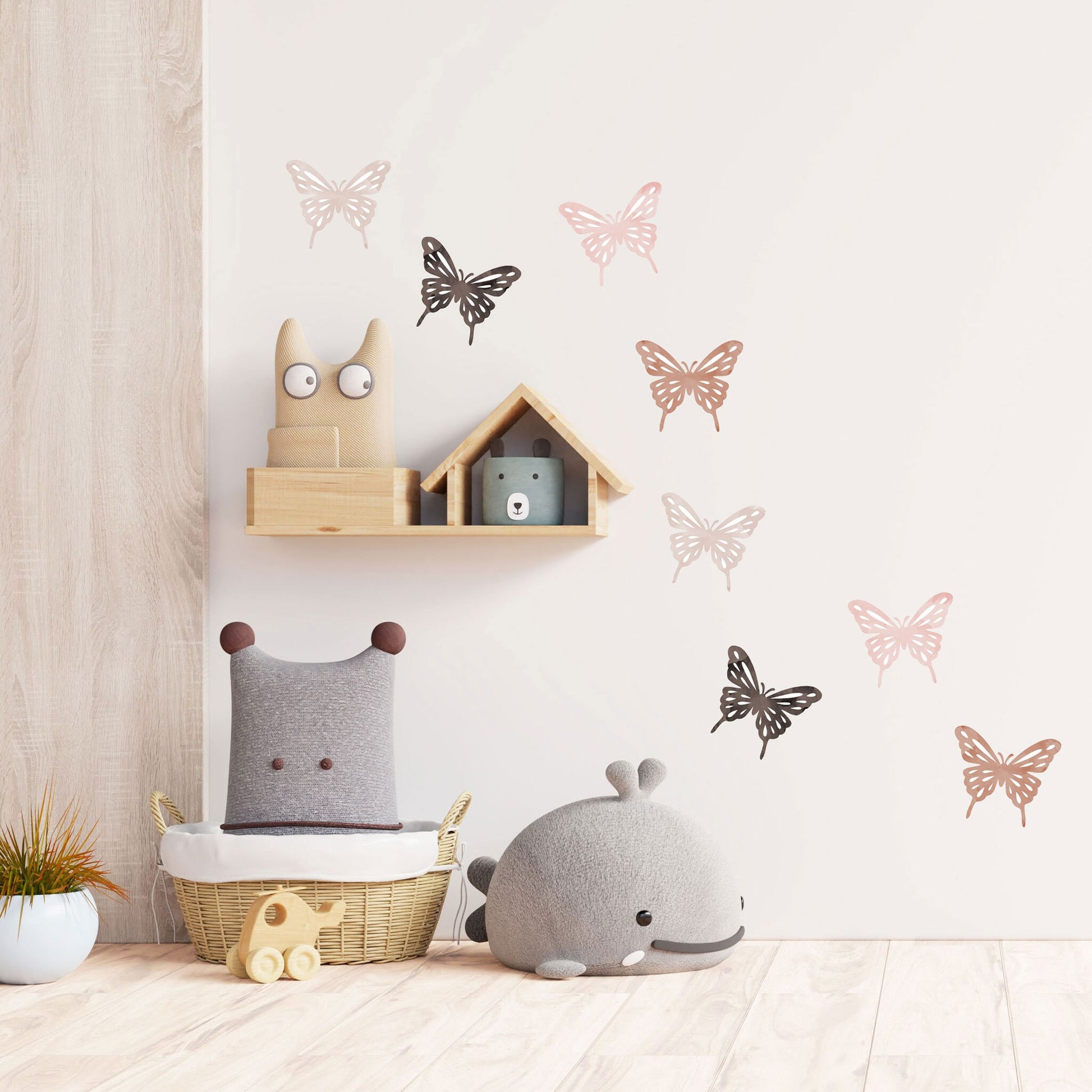 Butterfly Wall Sticker Nursery Wall Decal Butterfly Nursery Wall