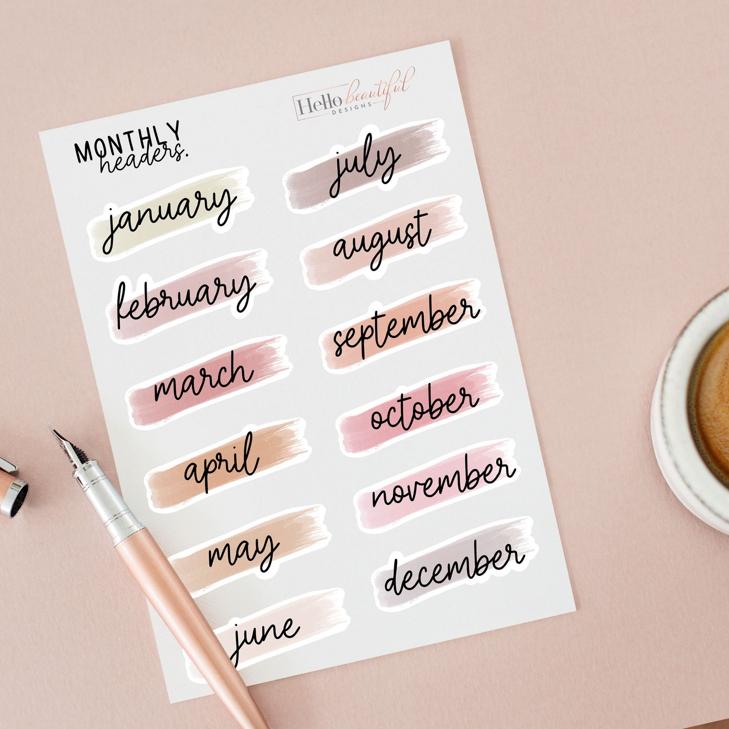 Notebook/Planner Sticker