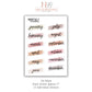 Monthly Header Stickers, Monthly Planner Stickers, Planner Header Stickers, Organisation Stickers, Planner Stickers, Notebook Stickers