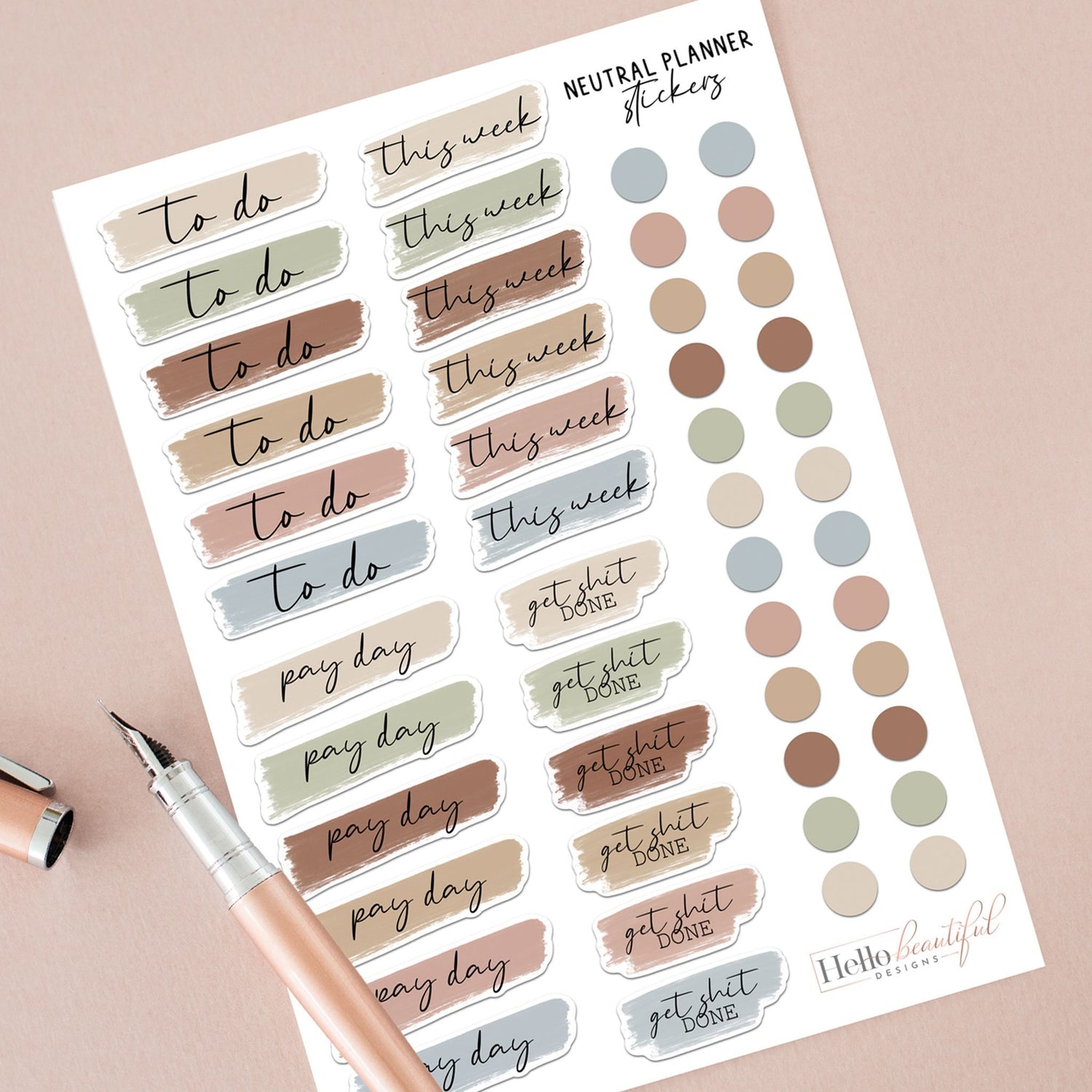 Notebook/Planner Sticker