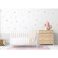 Soft Floral Wall Sticker Flower  Boho Floral Wall Decal