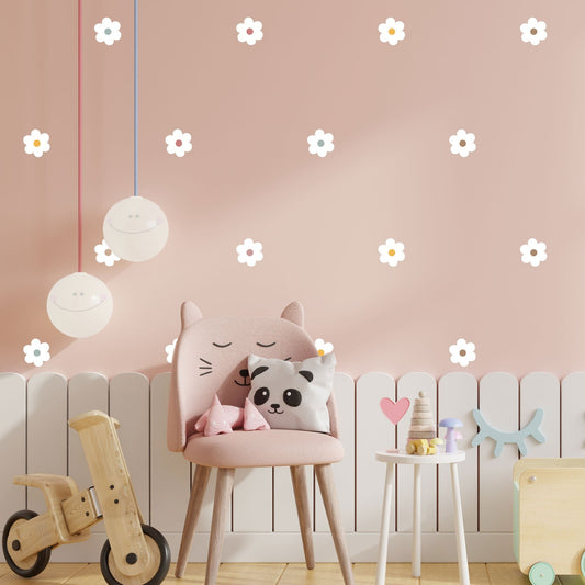 Daisies Wall Sticker Nursery Wall Sticker Flower Wall Sticker