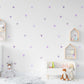 Purple Heart Wall Sticker Lilac Wall