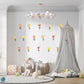Floral Wall Sticker Girl Nursery Decor Wall Decals