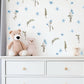 Nursery Flower Wall Sticker Nursery Bedroom Art Floral Decals