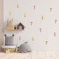 Kids Room  Floral Wall Sticker Girl Nursery Decor Wall Decals