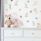 Wall Sticker Nursery Wall Wall Wall Decor Girls Bedroom Art Floral Decals