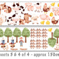 Farm Yard Childrens wall stickers boys bedroom farm yard scene easy wall and room decoration large design removable wall stickers decals