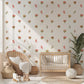 Boho Floral Flower Wall Stickers: Nursery & Kids Room Decor for girls and boys