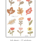Boho Floral Flower Wall Stickers: Nursery & Kids Room Decor ideas