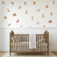 Boho Floral Flower Wall Stickers: Nursery & Kids Room Decor ideas