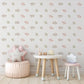 Heart Wall Stickers, Boho Nursery Wall Decals, Neutral Kids Room Decor, Pink Heart Wall Stickers, Peel and Stick Nursery Decor