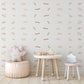 Nursery Wall Stickers, Neutral Nursery Decor, Boho Wall Decals, Kids Room Stickers, Playroom Decor, Baby Room Wall Art, Peel and Stick