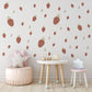 Hand-Painted Watercolour Strawberry Wall Stickers, Boho Nursery Decor (Peel and Stick)