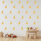 Lemon Wall Stickers Lemon Nursery Decor Citrus Wall Decals Yellow Nursery Stickers Fruit Wall Art Kids Bedroom Decor