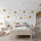 Gold Star Wall Stickers Nursery Decor Gold Star Decals Kids Bedroom Stickers Peel And Stick Celestial Wall Decor