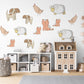 Farm Animal Wall Stickers, Nursery Animal Wall Decals Sheep Dog Cat Chicken Stickers, Farmyard Nursery Decor, Peel And Stick Kids Room Decor