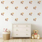 Woodland Mushroom Wall Stickers, Boho Nursery Decor, Neutral Nursery Wall Decals, Cottagecore Nursery Wall Art, Forest Mushroom Stickers