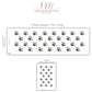 Dog Paw Print Wall Stickers for Kids Bedroom Puppy Nursery Decor Animal Footprint Wall Decals Neutral Playroom Wall Art Pet Lover Room Decor
