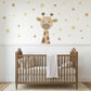 Giraffe Wall Stickers Nursery Decor Neutral Nursery Wall Stickers Kids Bedroom Decor Safari Nursery Decals Baby Room Wall Art
