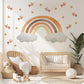 Nursery Decor Rainbow Wall Stickers, Nursery Wall Stickers, Kids Wall Stickers, Boho Rainbow Decal, Neutral Baby Room Decor
