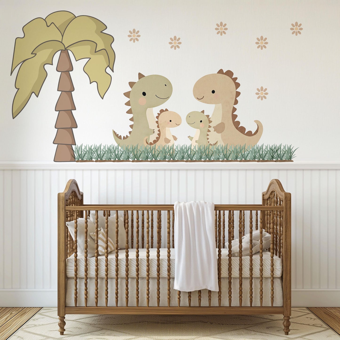 Nursery Decor Dinosaur Wall Stickers Nursery Wall Stickers, Kids Wall Sticker Dinosaur Nursery Decor Neutral Dino Wall Decal Baby Room Decor