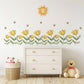 Nursery Decor Flower Wall Stickers, Nursery Wall Stickers, Kids Wall Stickers, Bee Wall Decals, Floral Nursery Decor, Baby Room Decor