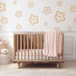 Flower Wall Stickers Neutral Nursery Decor Daisy Wall Decals Floral Nursery Wall Art Kids Bedroom Flower Bedroom Decor