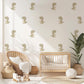 Dinosaur Wall Stickers Dinosaur Nursery Decor Dino Wall Decals Neutral Nursery Bedroom Peel And Stick Dinosaur Wallpaper