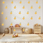 Lemon Wall Stickers Lemon Nursery Decor Citrus Wall Decals Yellow Nursery Stickers Fruit Wall Art Kids Bedroom Decor