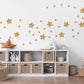 Gold Star Wall Stickers Nursery Decor Gold Star Decals Kids Bedroom Stickers Peel And Stick Celestial Wall Decor