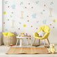Safari Nursery Wall Stickers Elephant And Giraffe Decals Jungle Animal Wall Decals Baby Nursery Decor Peel And Stick
