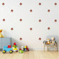 Boho Mushroom Wall Stickers, Woodland Nursery Decor, Mushroom Wall Decals, Neutral Nursery Wall Art, Cottagecore Nursery, Kids Room Decor