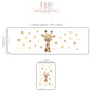 Giraffe Wall Stickers Nursery Decor Neutral Nursery Wall Stickers Kids Bedroom Decor Safari Nursery Decals Baby Room Wall Art