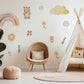 Teddy Bear Wall Decals Nursery Wall Stickers Bear Nursery Decor Neutral Nursery Decor Rainbow Wall Decals Peel and Stick