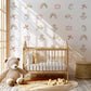 Unicorn Wall Decals Girls Bedroom Decor Unicorn Nursery Wall Stickers Rainbow Nursery Decor Baby Girl Room Decals