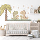 Nursery Decor Dinosaur Wall Stickers Nursery Wall Stickers, Kids Wall Sticker Dinosaur Nursery Decor Neutral Dino Wall Decal Baby Room Decor