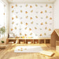 Bird Nursery Wall Decals Boho Bird Wall Stickers Neutral Nursery Decor, Floral Wall Decals, Woodland Nursery Wall Art, Peel and Stick Decals