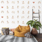 Unicorn Wall Decals Neutral Nursery Decor Boho Rainbow Wall Stickers Baby Girl Nursery Peel and Stick Unicorn Stickers