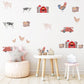 Farm Animal Wall Decals Farm Nursery Wall Stickers Barn Tractor Cow Pig Chicken Peel and Stick Nursery Decor Baby Room