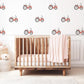 Tractor Wall Decals Tractor Nursery Wall Stickers Farm Vehicle Decals Peel and Stick Baby Boy Bedroom Farm Nursery Decor