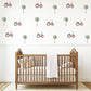 Tractor and Tree Wall Decals Farm Nursery Wall Stickers Peel and Stick Tractor Nursery Baby Boy Bedroom Farm Decor