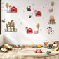 Farm Animal Wall Decals Barn Cow Horse Pig Nursery Stickers Peel and Stick Baby Farm Bedroom Playroom Wall Decor